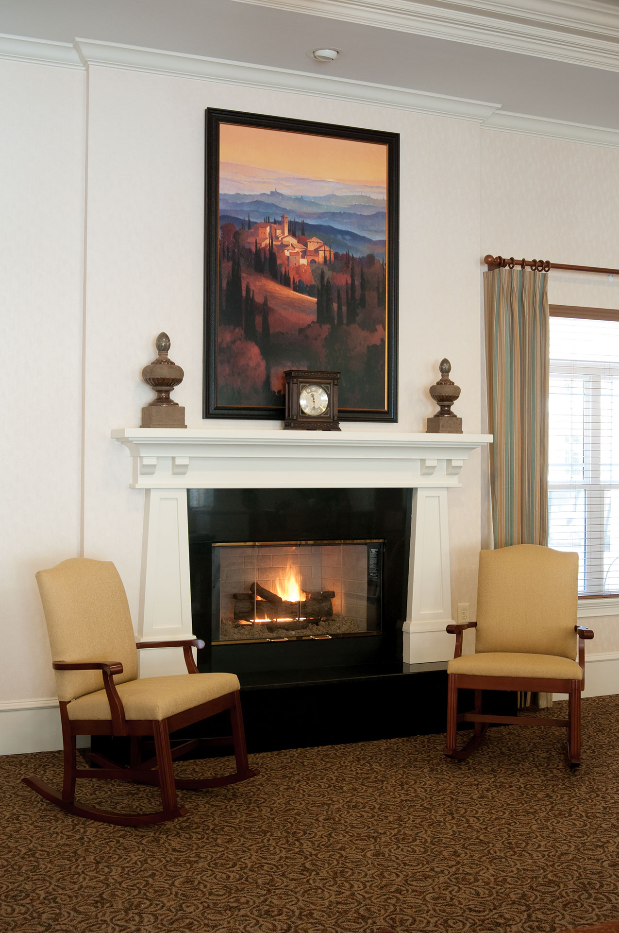 Active Adult Community Fireplace Active Adult Community Fireplace