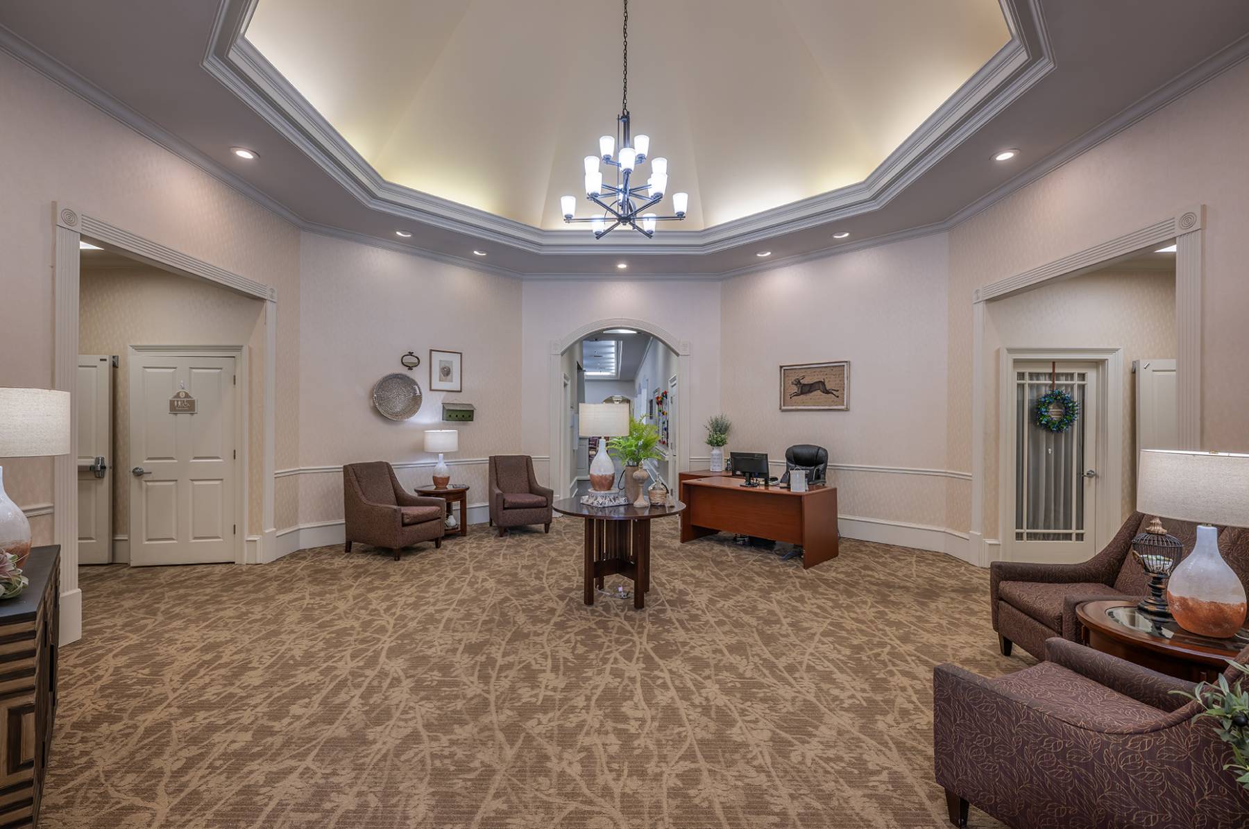 Continuing Care Retirement Community Lobby Continuing Care Retirement Community Lobby