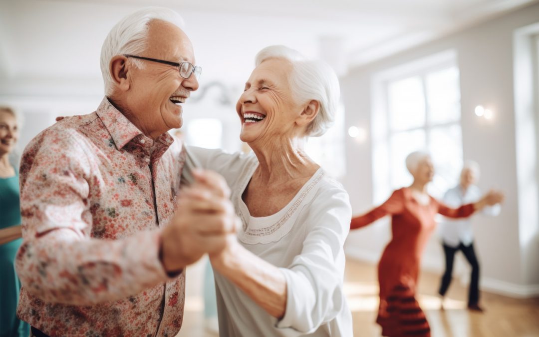 Senior Couple Dancing